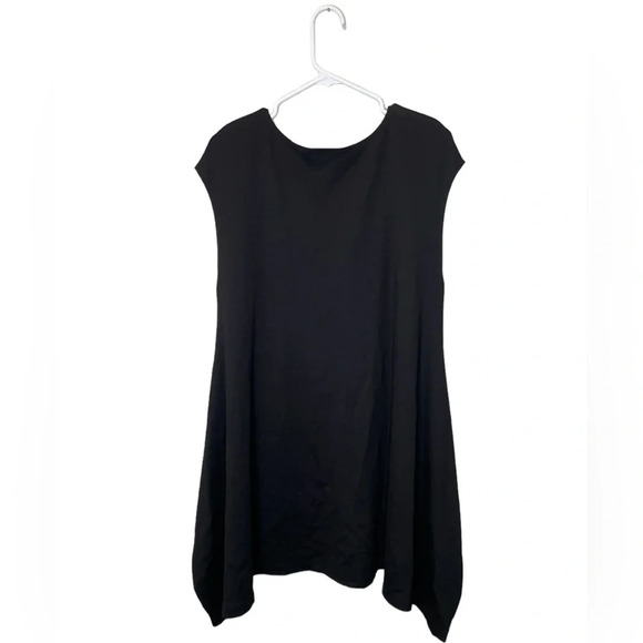 Bryn Walker Cap Sleeve Tunic Womens Size Large Asymmetric Hem - Picture 2 of 7